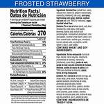 15 Strawberry Pop Tart Nutrition Facts