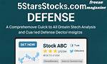 5Starsstocks. Com Defense: a Comprehensive Guide to Stock Market Strategies