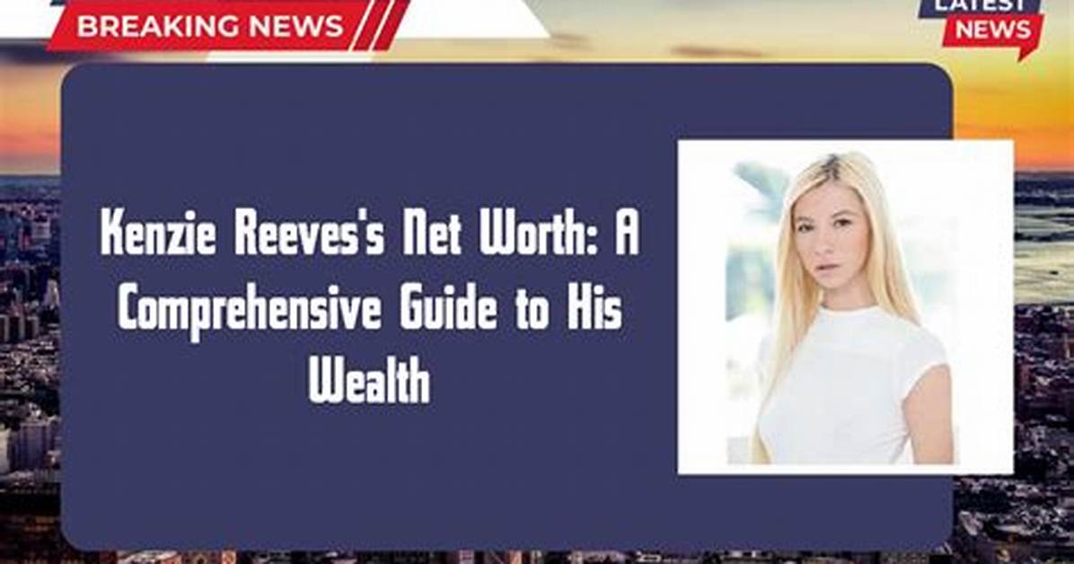 A Comprehensive Guide to His Net Worth, Salary, and Biography