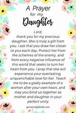 A Daughter's Prayer to Her Mother