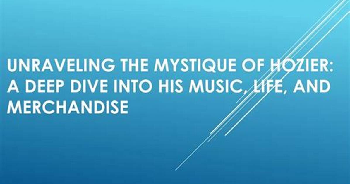 A Deep Dive into His Life, Music, and Impact