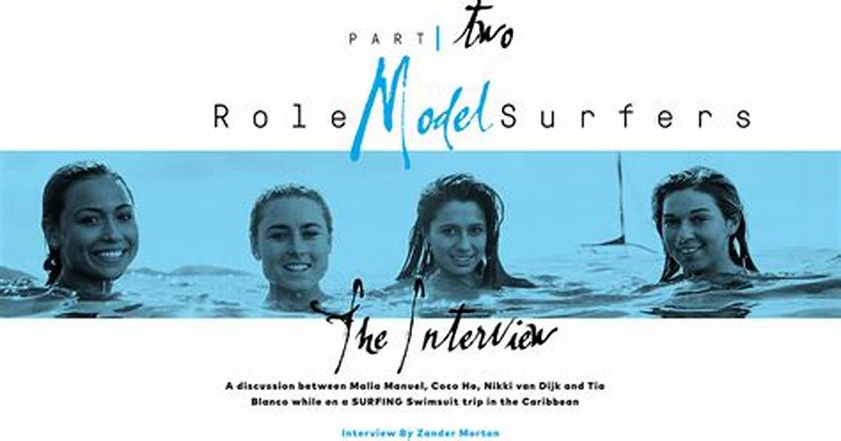 A Surfer, Role Model, and Source of Strength