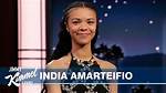 All About India Amarteifio's Stature