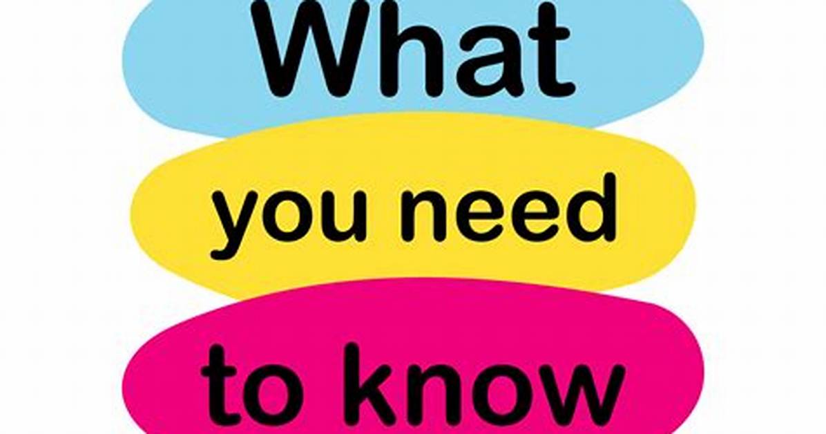 All You Need to Know |