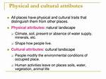 An Exploration of Physical Attributes and Cultural Context