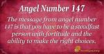 Angel Number 147 ·