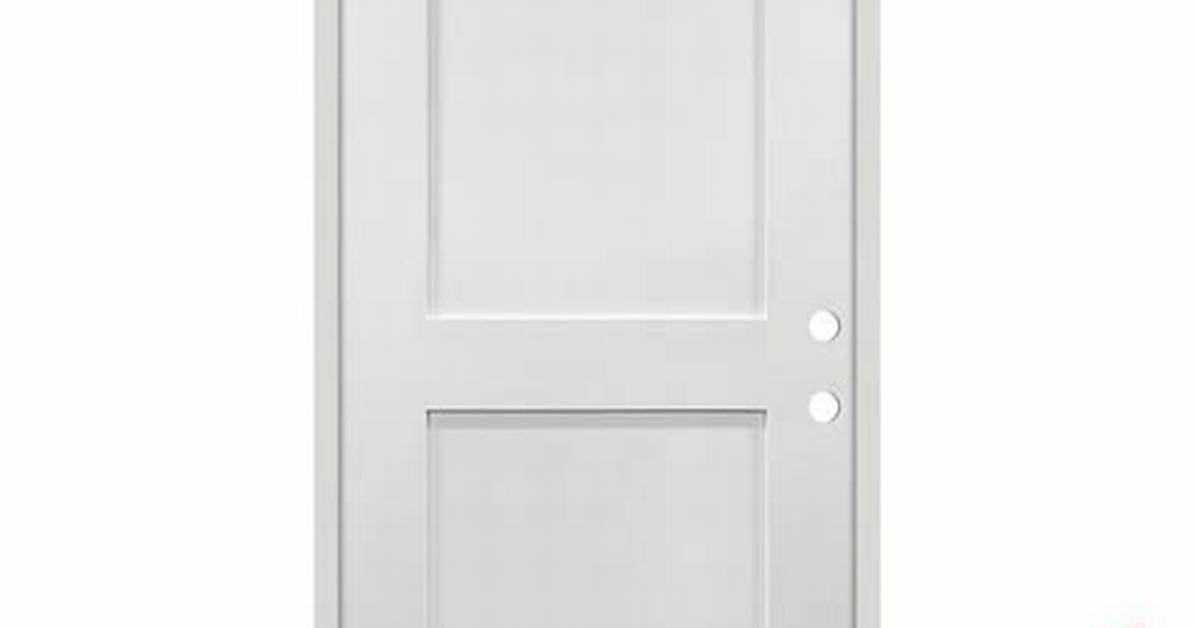 Are Fiberglass Exterior Doors Fire Rated?
