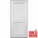 Are Fiberglass Exterior Doors Fire Rated?