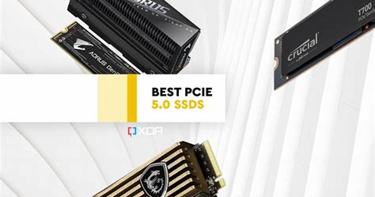 Blazing-Fast Pcie 5 Ssds with 13,000Mps Are Almost Here
