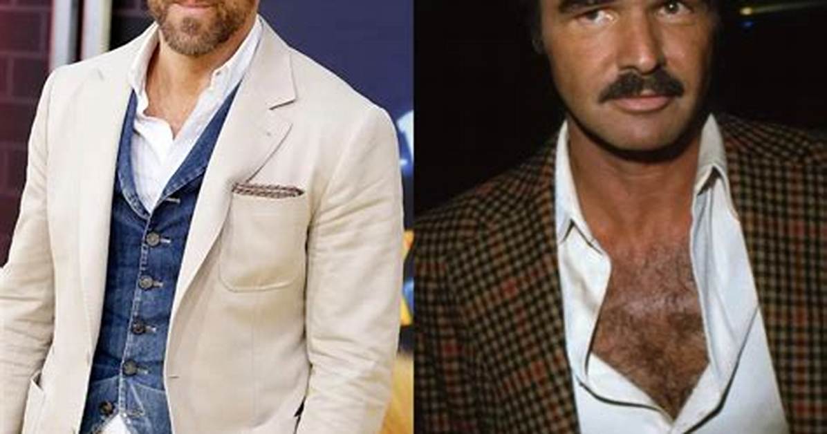 Burt Reynolds and Ryan Reynolds: Are They Related?