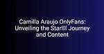 Camillaxaraujo Simpcity: Unveiling the Star's Journey and Impact