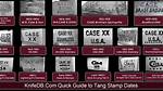 Case Tang Stamp Dates: a Comprehensive Guide