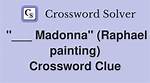 Cher or Madonna, E. G. Crossword Clue