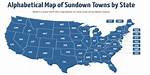 Current Sundown Towns in the U. S. |