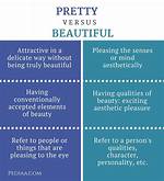 Difference Between Pretty and Beautiful |