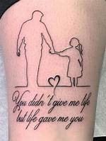 Discover Dad Tattoo Quotes from Daughter