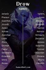 Discover the Enchanting World of Drow Names in Dungeons & Dragons
