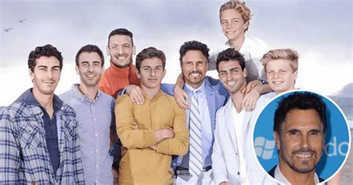 Don Diamont Turns 60: Dashing 'Bold and the Beautiful' Star Is a Loving Dad to Seven Sons