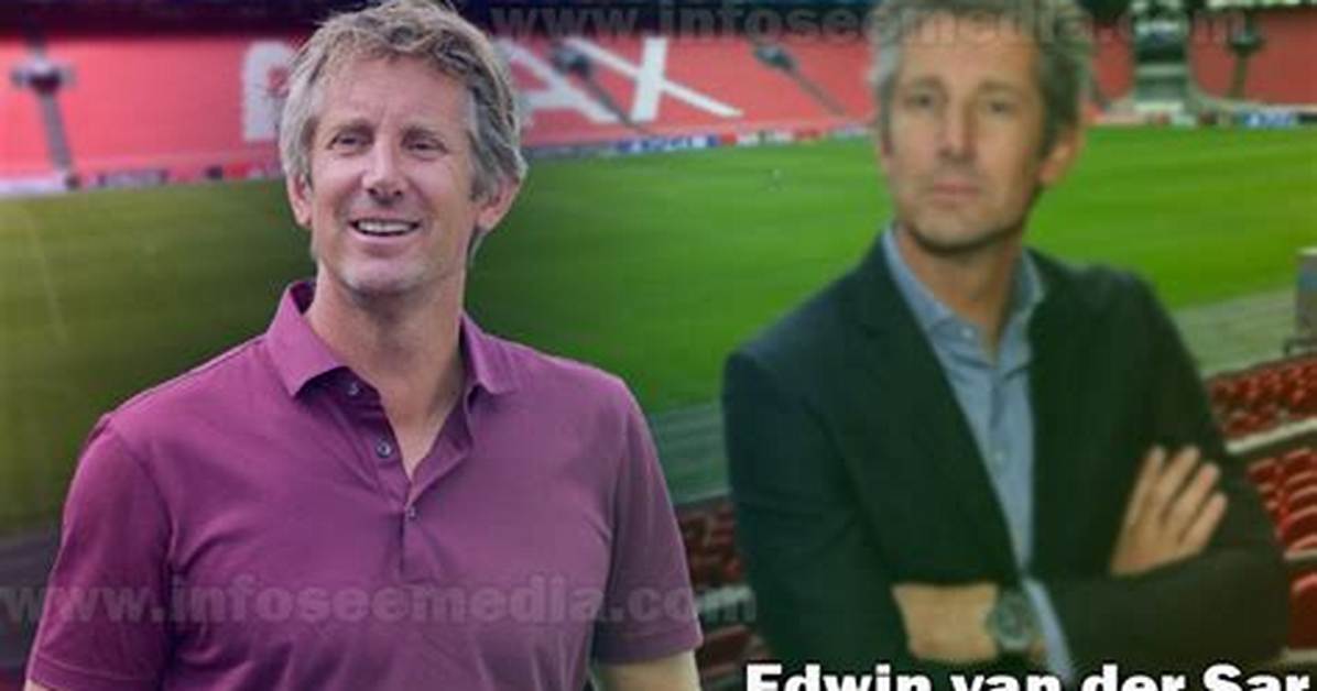 Edwin Van Der Sar Biography, Age, Height, Wife, Net Worth, Family |