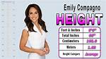 Emily Compagno Height and Weight: a Comprehensive Insight