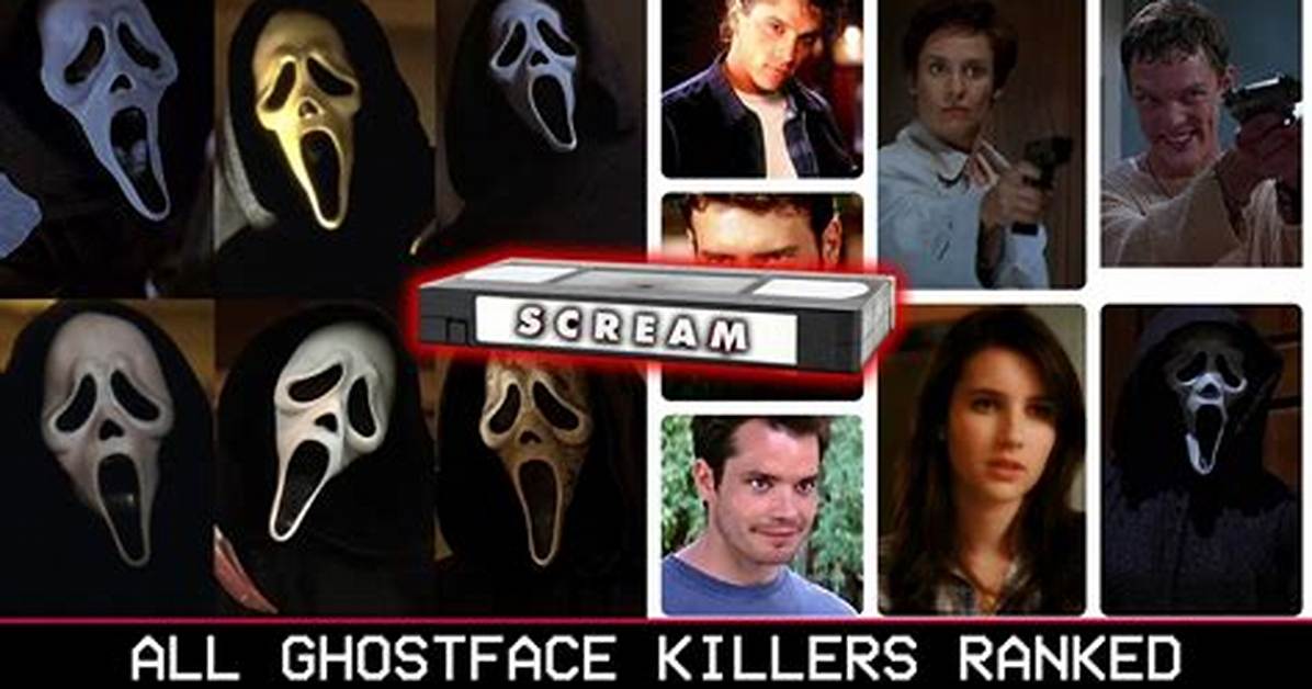 Every Single 'Scream' Ghostface Killer in the Franchise