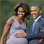 Exploring the Enigma: the Photo of Michelle Obama Pregnant