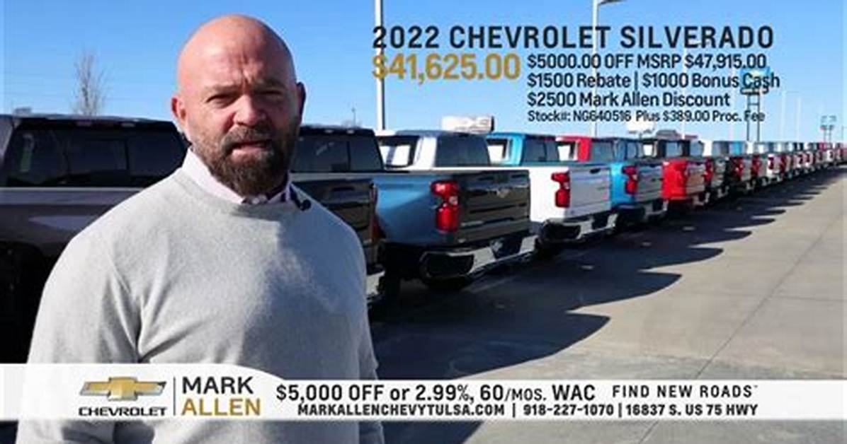 Exploring the Legacy of Mark Allen Chevy: a True Automotive Icon