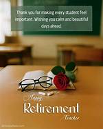 Exploring Touching Quotations on Retirement of Teachers