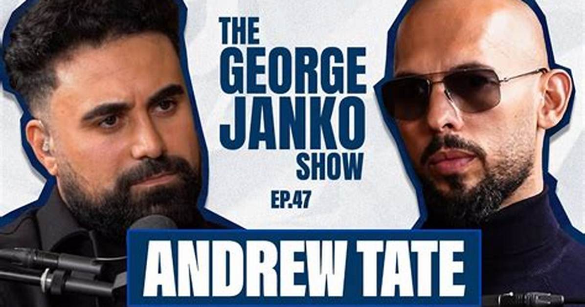 George Janko Defends Andrew Tate in Front of Girlfriend While Discussing Whether Misogynistic Influe