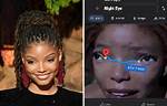 Halle Bailey Eyes Distance and Shape – Why Are They So Far Apart?