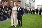 Hannah Waddingham and Gianluca Cugnetto