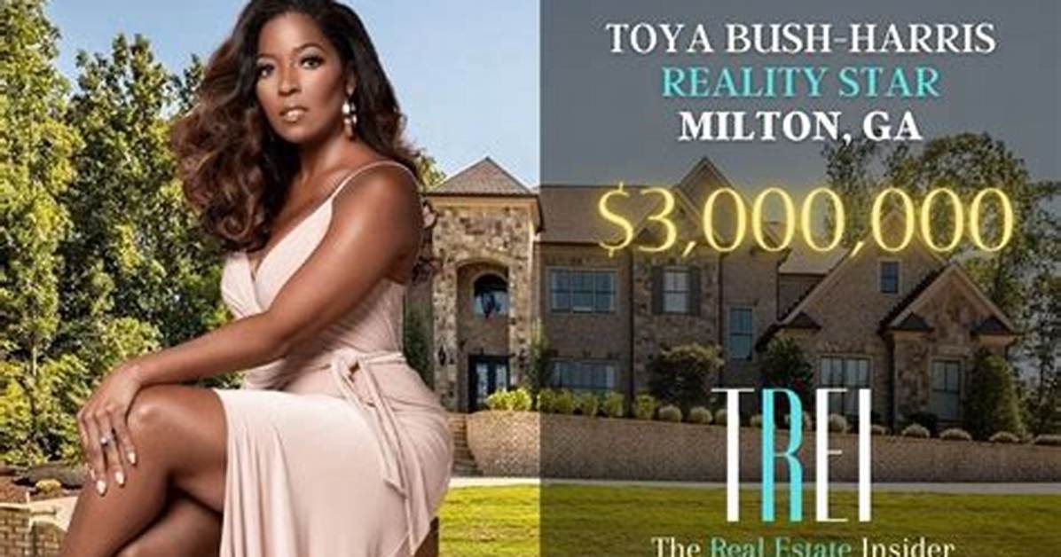 Is Toya's House for Sale? $3.295 Million Dollar Home Details! ·