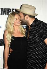 Jai Courtney Gets Playful with Girlfriend Mecki Dent at Semper Fi Premiere