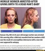 Jennifer Burrows Arrested and Charged Morgue Worker