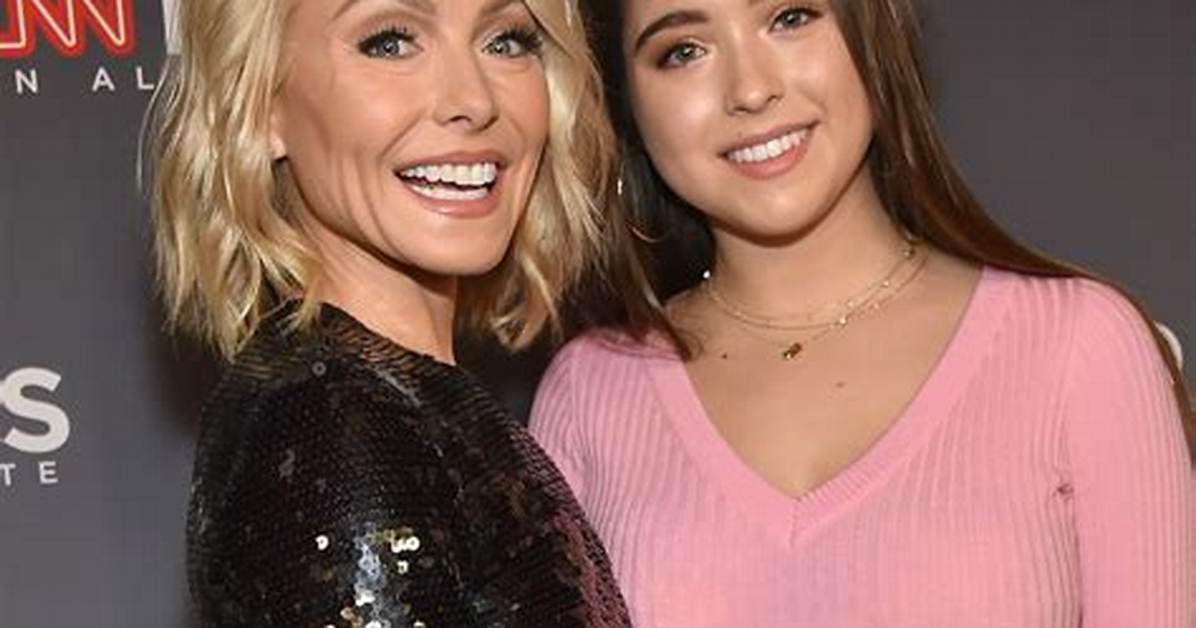 Kelly Ripas Daughter Lola Consuelos Follows in Famous Footsteps with Debut Song Fri 12 Augus