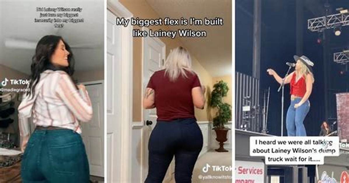 Lainey Wilson's Butt Has Inspired a New Tiktok Trend |