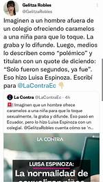 Luisa Espinoza Video Estudiantes Twitter