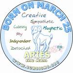 March 25 Zodiac Horoscope Birthday Personality