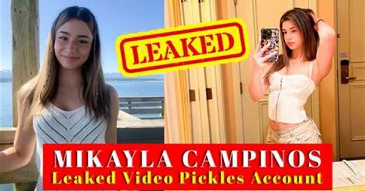 Mikayla Campinos: Unveiling the Truth Behind the Video Leak