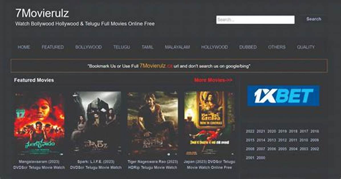 Movierulz Others: Exploring Alternative Movie Streaming Platforms