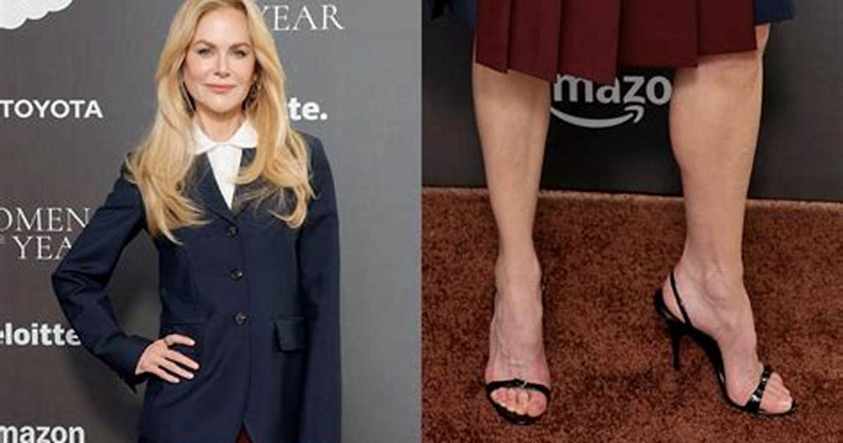 Nicole Kidman Feet: a Closer Look at the Iconic Actress' Unique Features