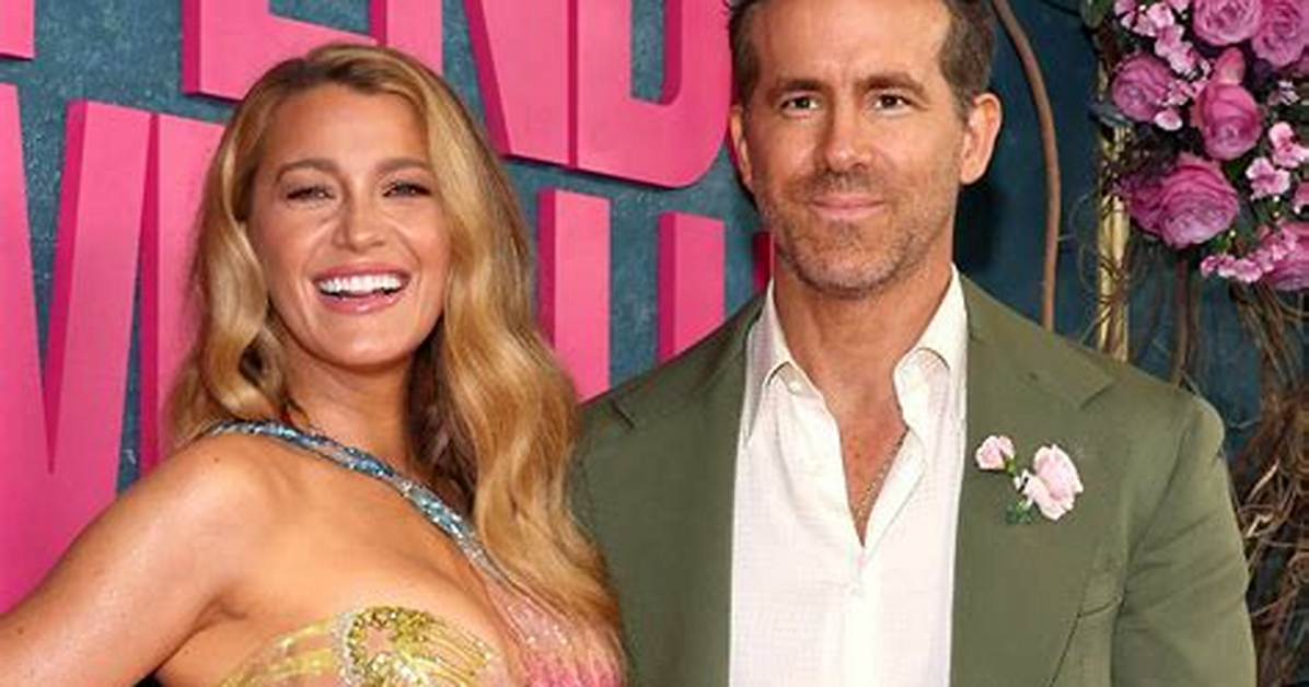 Ryan Reynolds and Blake Lively Heading for Divorce According to Insider Sources