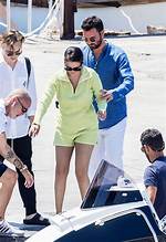 Selena Gomezs Green Shorts on Boat in Italy with Producer: Photos Hollywood Life