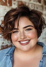 Short Haircuts for Fat Women