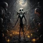 Spooky and Captivating Pics of Jack from Nightmare Before Christmas