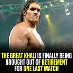 The Great Khali's Retirement and Untold Insights