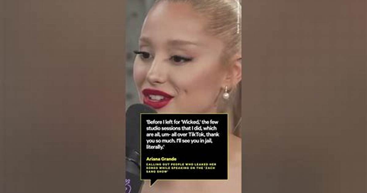 The Impact of Ariana Grande Leaks: Exploring Privacy in the Digital Age