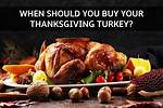 The Perfect Time to Buy Your Thanksgiving Turkey