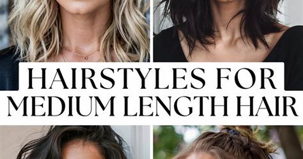 The Ultimate Guide to Medium Hair Length Pictures: Inspiration and Styling Tips