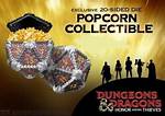 The Ultimate Popcorn Bucket: Dungeons and Dragons D20 Dice for Epic Movie Nights